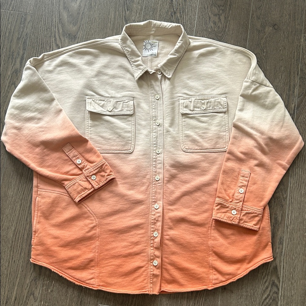 Offline by Aerie Throwback Ombre Shacket